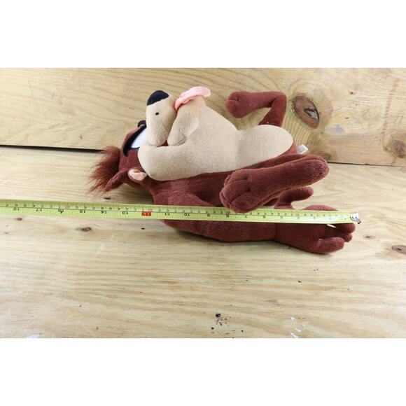 Looney Tunes Plush Taz Vintage Six Flags Stuffed Animal Animation - Picture 5 of 5